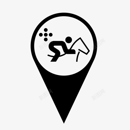 现代五项竞赛马svg_新图网 https://ixintu.com 现代五项 运动 竞赛 赛马 奥运会 胜利