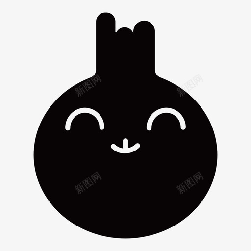 满意的洋葱可爱表情svg_新图网 https://ixintu.com 洋葱 满意 可爱 表情 脸可 爱的