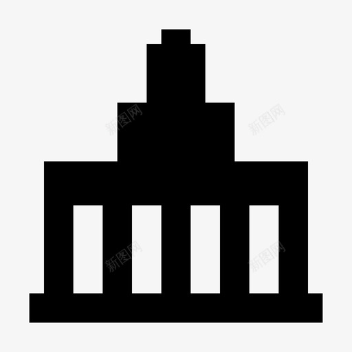 博物馆城市元素材料设计图标svg_新图网 https://ixintu.com 博物馆 城市 元素 材料 设计 设计图 图标