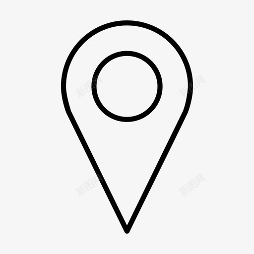 定位地图定位我的位置svg_新图网 https://ixintu.com 定位 地图 我的 位置 用户界面
