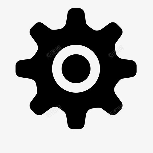 设置中心红svg_新图网 https://ixintu.com 设置 中心