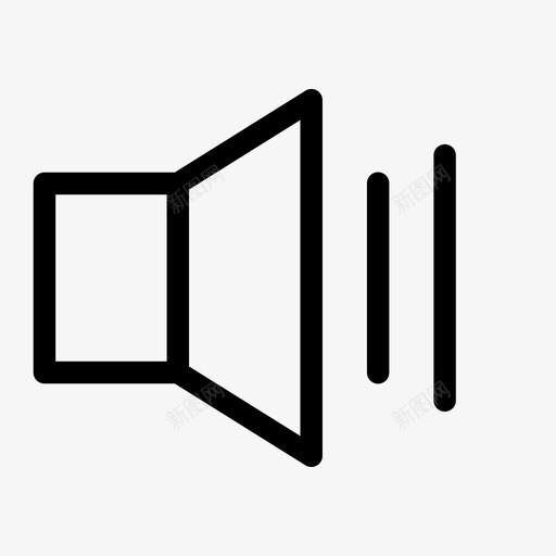 公平的音量音频听觉svg_新图网 https://ixintu.com 公平 音量 音频 听觉 声音 网页 导航 加粗