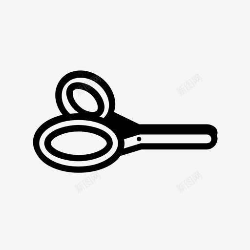 剪刀切割绘图svg_新图网 https://ixintu.com 绘图 工具 剪刀 切割 金属