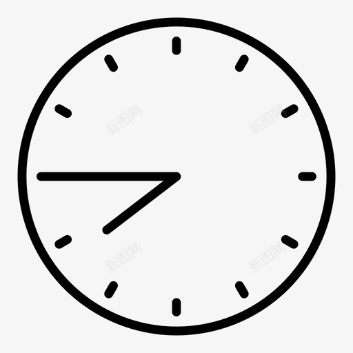 时间745时钟手表svg_新图网 https://ixintu.com 时间 时钟 手表 八点 一刻 七点 四十五分
