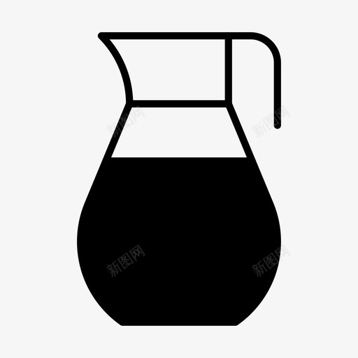 水壶水壶水饮料svg_新图网 https://ixintu.com 水壶 饮料 厨房用具 固体