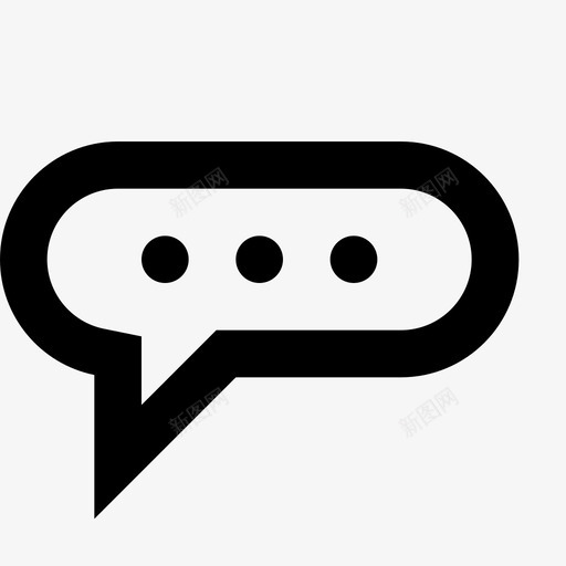 语音气泡键入工具提示svg_新图网 https://ixintu.com 对话 工具 思维能力 思考 提示 文本 气泡 气球 消息 语音 通信 键入