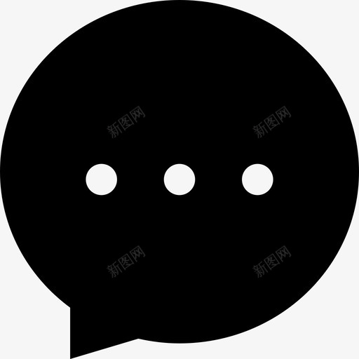 icon消息presssvg_新图网 https://ixintu.com 消息