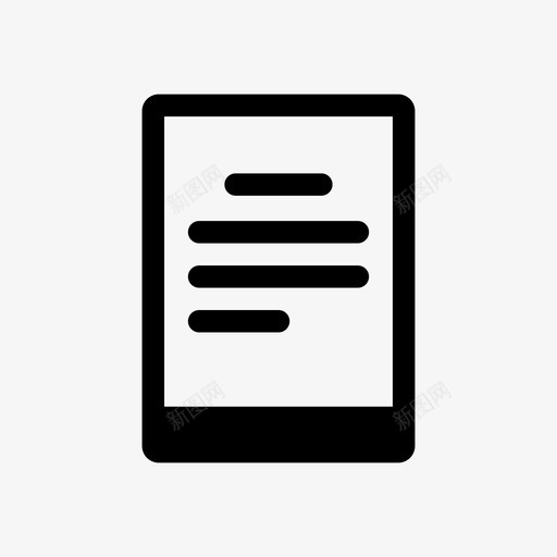电子书阅读器书籍电子书svg_新图网 https://ixintu.com 电子书 阅读 书籍 电子 墨水 技术