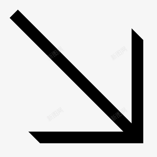 右下路径否svg_新图网 https://ixintu.com 右下 路径 保留 金色 方向 对角线 右下角 粗体 箭头 售出