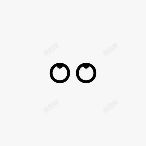 眼睛鸟眼向上svg_新图网 https://ixintu.com 眼睛 鸟眼 向上 人的 看脸 情绪 猫眼 动物