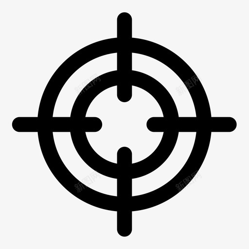 目标十字准星焦点svg_新图网 https://ixintu.com 目标 十字 准星 焦点 图像 射击 瞄准 贸易