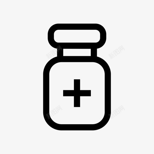 药药罐药瓶svg_新图网 https://ixintu.com 药罐 药瓶 药丸