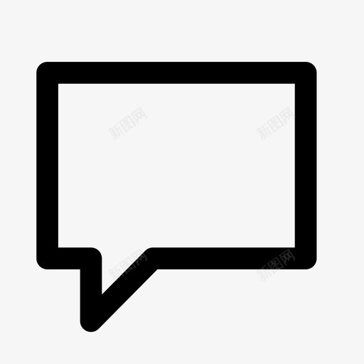 消息气泡短信svg_新图网 https://ixintu.com 消息 气泡 短信 语音 通话 基本 用户界面 图标
