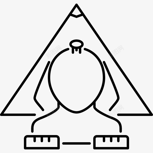 狮身人面像金字塔建筑埃及svg_新图网 https://ixintu.com 狮身 人面 面像 金字塔 建筑 埃及 景观 城市 轮廓