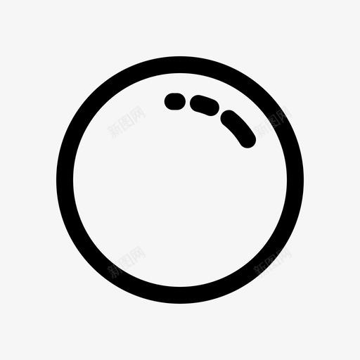 主球台球体育svg_新图网 https://ixintu.com 台球 主球 体育