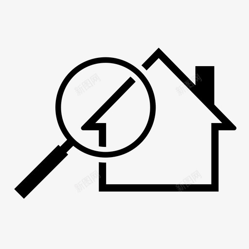 找房子保护出租svg_新图网 https://ixintu.com 房子 保护 出租 搜查 间谍 警察