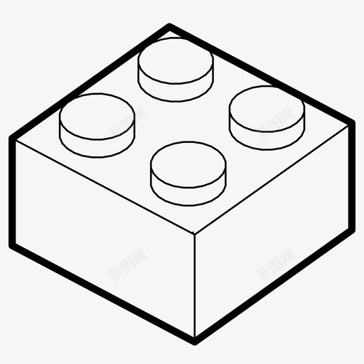 乐高积木积木构装师svg_新图网 https://ixintu.com 积木 乐高 构装师 游戏 玩具