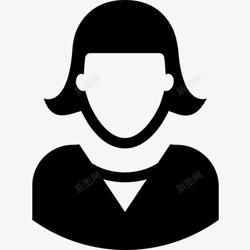 头像女孩女士svg_新图网 https://ixintu.com 女孩 头像 女士 青少年 年轻 一组 化身 雕文 图标