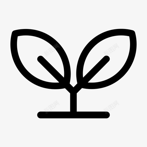 芽花生长svg_新图网 https://ixintu.com 芽芽 花生 生长 植物