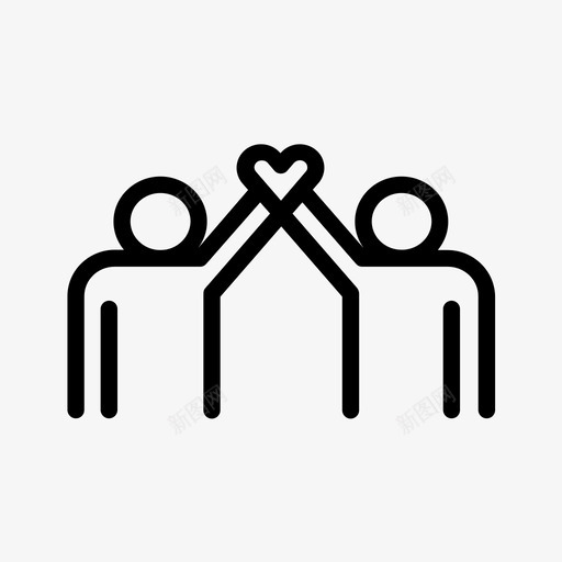 和平友谊爱情svg_新图网 https://ixintu.com 和平 友谊 爱情 伙伴 团结 社会