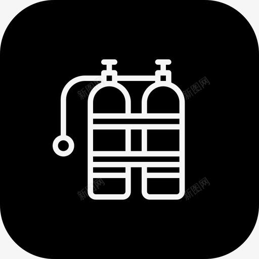 氧气瓶救生圈安全svg_新图网 https://ixintu.com 氧气 气瓶 救生圈 安全 罐夏 瓦差