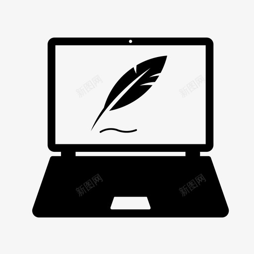 羽毛笔正字法文本svg_新图网 https://ixintu.com 写作 羽毛 毛笔 正字 法文 文本 作家 新闻媒体