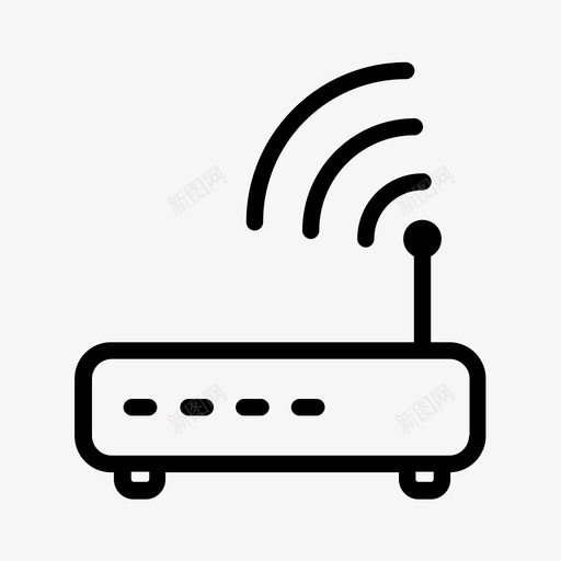 internet调制解调器连接联机svg_新图网 https://ixintu.com 调制解调器 连接 联机 路由器