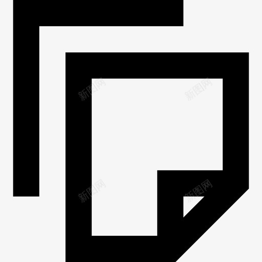 便笺附件纸张svg_新图网 https://ixintu.com 便笺 附件 纸张 提醒 图标