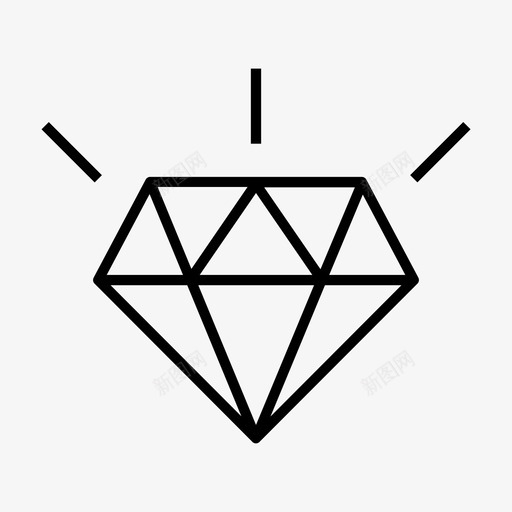 钻石奢华珍贵svg_新图网 https://ixintu.com 钻石 奢华 珍贵