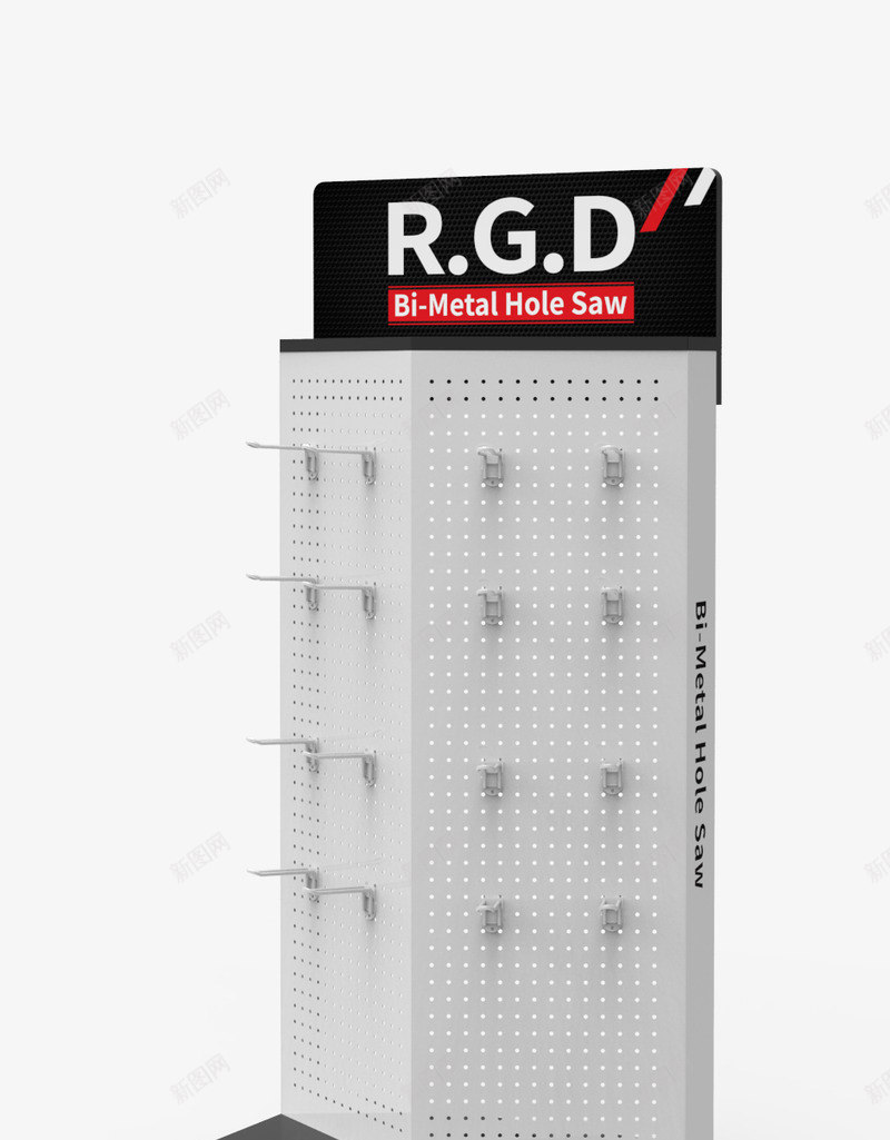 锂电工具靠墙展示架png免抠素材_新图网 https://ixintu.com 锂电 工具 靠墙 展示架