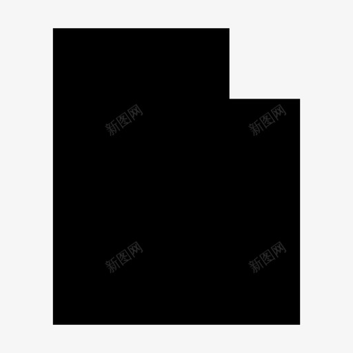 文件文档空文件svg_新图网 https://ixintu.com 文件 文档 空文 纸张 工作 作表 基本