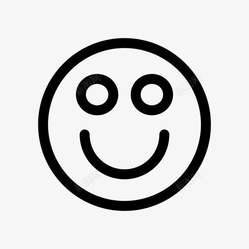 开心脸表情符号笑脸svg_新图网 https://ixintu.com 开心 表情 符号 笑脸