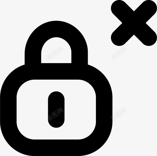 密码错误锁定保护svg_新图网 https://ixintu.com 密码 错误 安全 锁定 保护 登录 注册