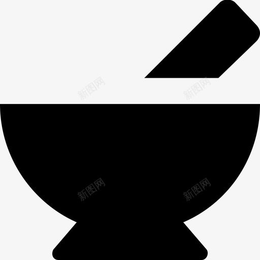 研钵杵草药药房svg_新图网 https://ixintu.com 研钵 杵研 钵杵 草药 药房 器皿 购物 商业 材料 集雕文 图标
