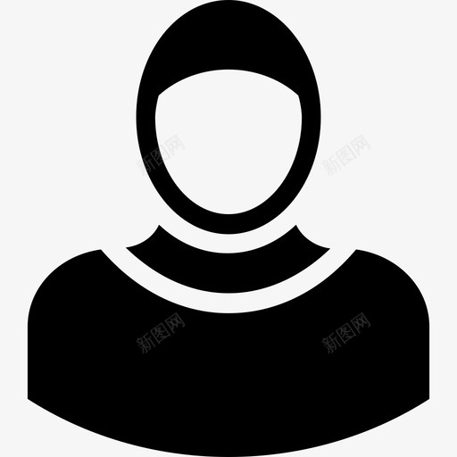 头像收银员女工svg_新图网 https://ixintu.com 头像 收银员 女工 女士 经理 一组 字形 图标