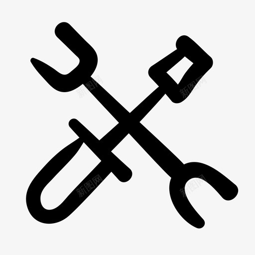 服务涂鸦维修svg_新图网 https://ixintu.com 涂鸦 服务 维修 维修工 工具 扳手 商铺 财务