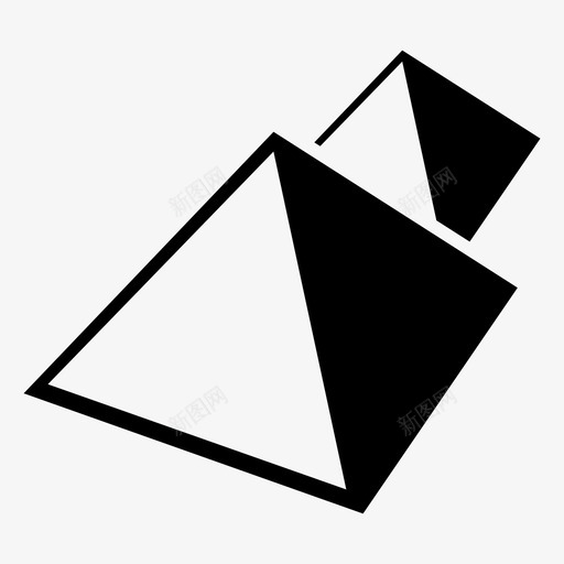 金字塔建筑沙漠svg_新图网 https://ixintu.com 金字塔 建筑 沙漠 埃及 炎热 文化