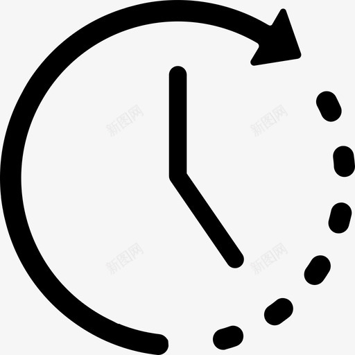 icon等待时间svg_新图网 https://ixintu.com 等待 时间