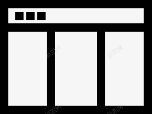 响应式设计博客浏览器svg_新图网 https://ixintu.com 响应 设计 博客 浏览器 布局 网站 窗口