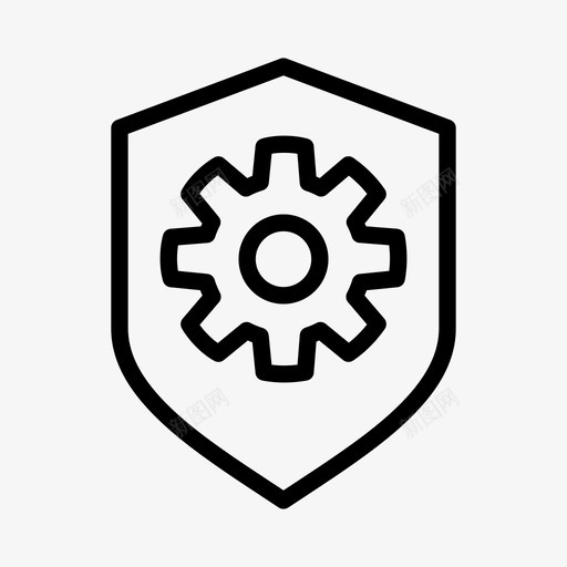 安全设置齿轮svg_新图网 https://ixintu.com 安全 设置 齿轮