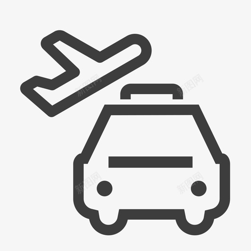 接送机svg_新图网 https://ixintu.com 接送机