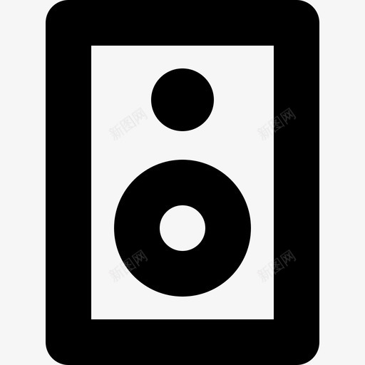 扬声器设备响亮svg_新图网 https://ixintu.com 扬声器 设备 响亮 音乐 音乐声 声音 美味 网络 元素 粗体 圆形