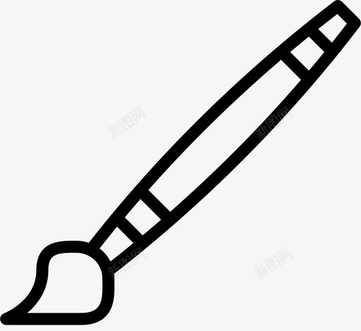 画笔艺术设计svg_新图网 https://ixintu.com 画笔 艺术设计 粉碎 图标 艺术 轮廓