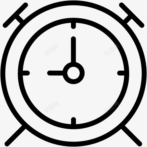 闹钟分钟时间svg_新图网 https://ixintu.com 闹钟 分钟 时间 手表 网络