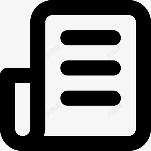 文件扩展名纸张svg_新图网 https://ixintu.com 文件 扩展名 纸张 银行 金融 材料 平滑 线图 图标