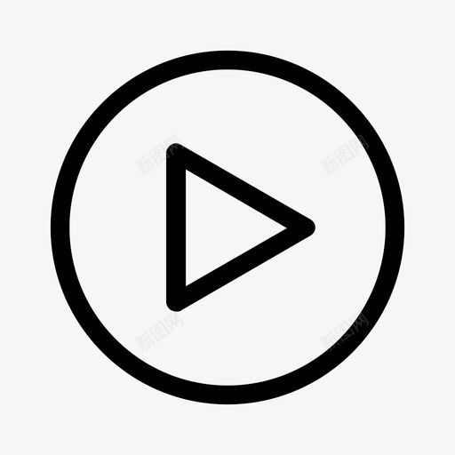 音乐播放器箭头电影svg_新图网 https://ixintu.com 音乐 播放器 箭头 电影 媒体播放 按钮