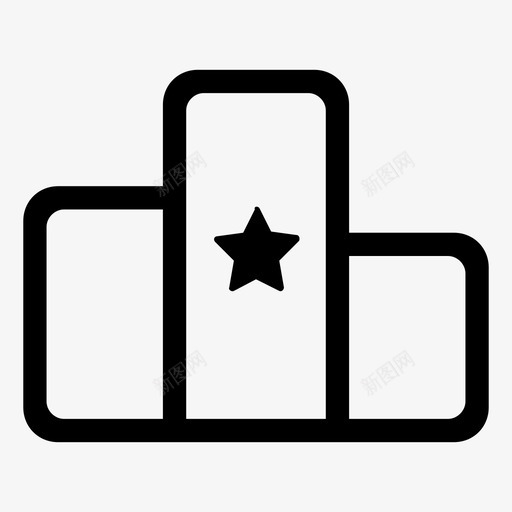 排行榜44svg_新图网 https://ixintu.com 排行榜 简约 线性 单色