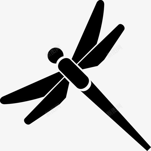蜻蜓动物昆虫svg_新图网 https://ixintu.com 蜻蜓 动物 昆虫