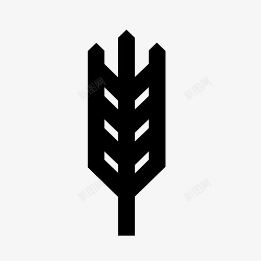 大麦啤酒花植物svg_新图网 https://ixintu.com 大麦 啤酒花 植物 小麦