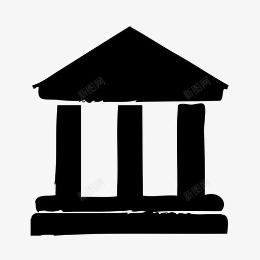 图书馆教育实验svg_新图网 https://ixintu.com 图书馆 教育 实验 实验学 学习 学校 科学 素描